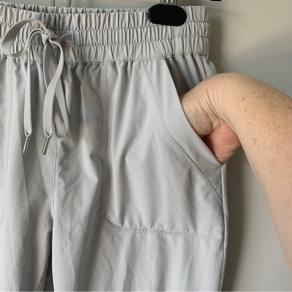 Women's Gray Joggers - Picture 4 of 9